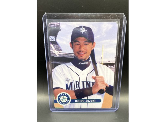 2001 Keebler Ichiro Suzuki Seattle Mariners Rookie Card #5