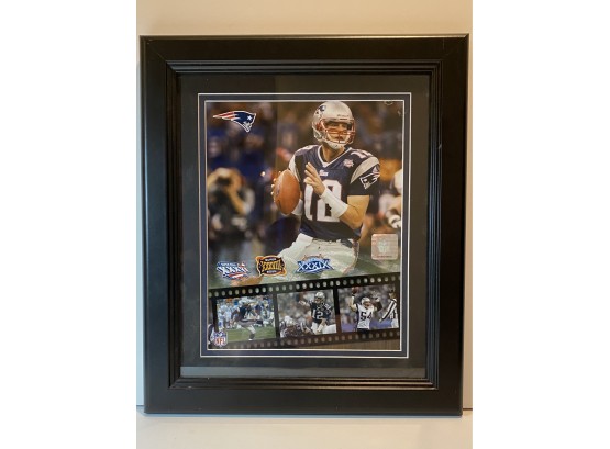 Tom Brady Super Bowl Wins NFL Authentic Framed Picture