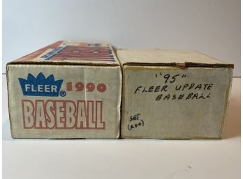 95 Fleer Update And 90 Fleer MLB Cards- Complete