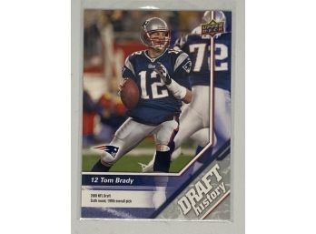 2009 Upper Deck NFL Draft History Tom Brady # 187