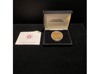 National Bicentennial Medal American Revolution 1776-1976 Original Box