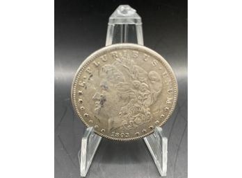 1893- P Morgan Silver Dollar
