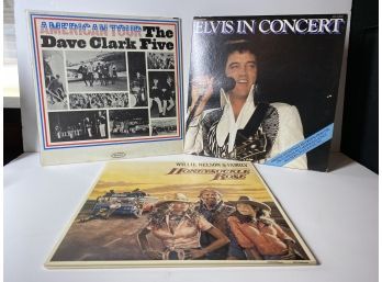 *Elvis Record * Willie Nelson/ Dave Clark Five