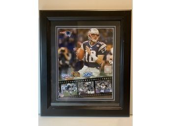 Tom Brady Super Bowl Wins NFL Authentic Framed Picture