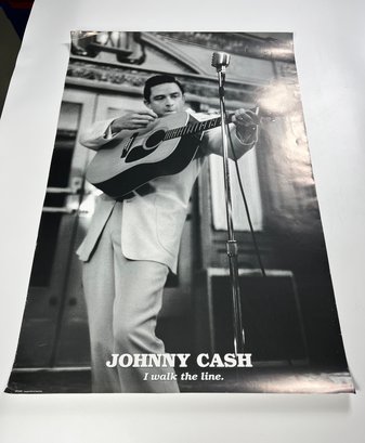 Johnny Cash Poster  I Walk The Line