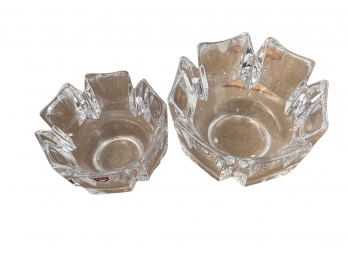 Orrefors Crystal Decorative Bowls