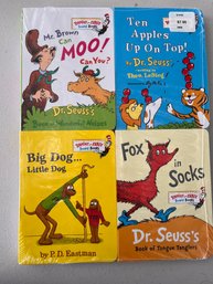 Set Of Four Dr Seuss Books