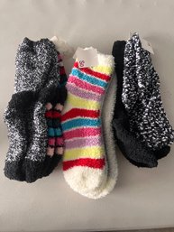 Three Sets Of SO Fuzzy Socks