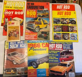 Lot Of 7 Hot Rod Magazines
