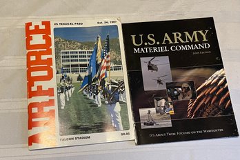 Pair Of Vintage Military Magazines