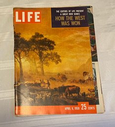 Life Magazine How The West Was Won 1959
