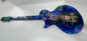 One Of A Kind Hand Painted Grateful Dead Guitar