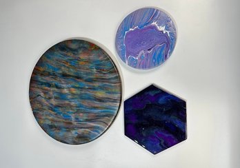 Set Of 3 Unique Decorative Pieces