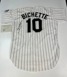 Signed Dante Bichette Jersey