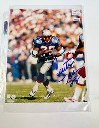 Curtis Martin The Patriots -Signed