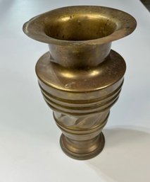 Brass Spitoon-  Made Out Of A WW2 Shell Casing
