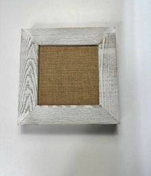 Modern Farmhouse Wood And Burlap Picture Frames