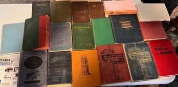 Lot Of Vintage School Books