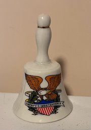 Liberty Independence Vintage Ceramic Bell