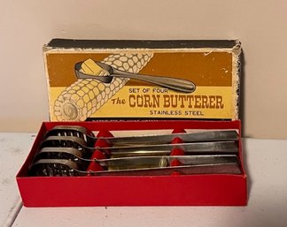 Set Of 4 Corn Butters