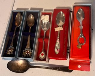 Lot Of 6 Vintage Spoons