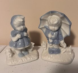 Pair Of Vintage Brinn Figurines
