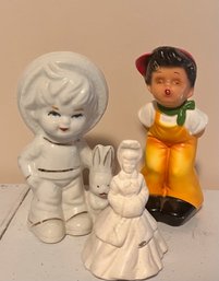 Lot Of 3 Vintage Figurines