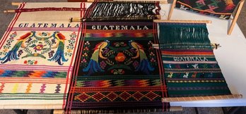 Four Handwoven Guatemala Pieces