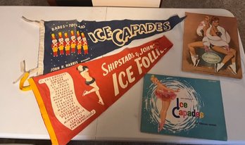 Vintage Ice Capades And Shipstads Ice Follies 1962