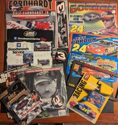 Racing Memorabilia Bundle. Jeff Gordon- Dale Earnhardt Jr