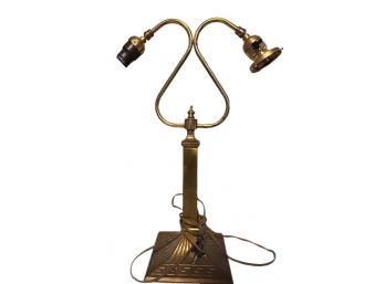 Double Arm Gooseneck Desk Table Lamp