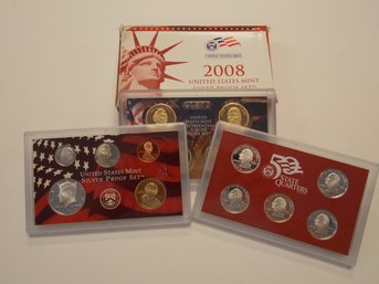 SILVER 2008 Large US Mint Set