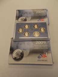 2X US Mint Quarter Sets - Both 2009