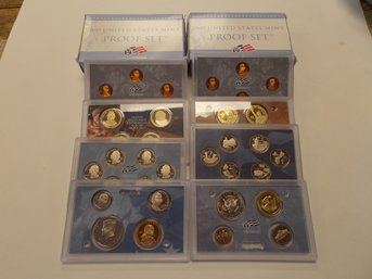 2x LARGE US Coin Mint Sets - Both 2009