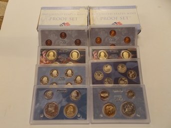 2x LARGE US Coin Mint Sets - Both 2009 (LOT #2)