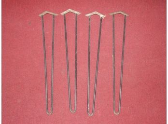 Mid Century Hairpin Metal Dining Table Legs - SET OF 4