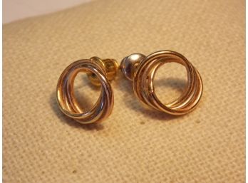 14K Gold Multi-Hoop Earrings - SHIPPING AVAILABLE