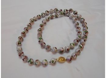 Cloisonne Necklace - SHIPPING AVAILABLE