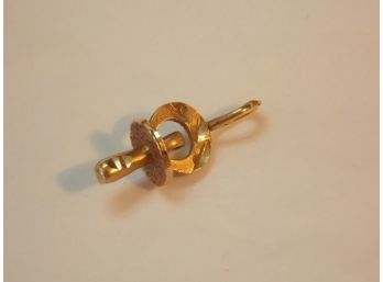 14k Gold Pacifier Pendant - SHIPPING AVAILABLE