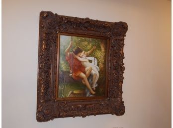 Beautiful Painting In Ornate Frame