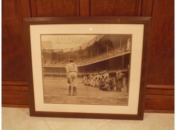 Babe Ruth American Classics Framed Picture