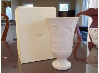 Lenox Poppy Vase In Box