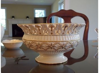 Lenox Florentine & Pearl Centerpiece Bowl