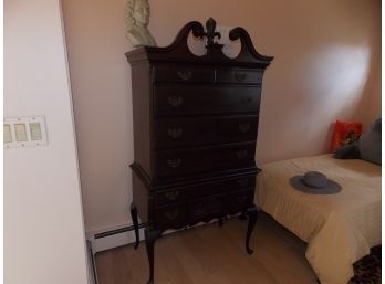 Solid Wood Vintage Chest Of Drawers
