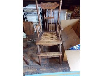 Vtg Wood Chair