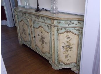 Floral Buffet Cabinet