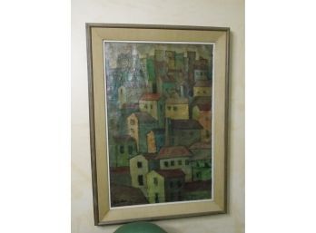 Sicily, Italy Oil Painting Signed