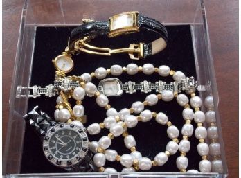 4x Watches & 1x Necklace