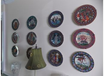 Russian Fairytale Plate Lot Of 12 - Henrich-Villoroy & Boch