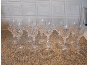 10X Gallway Crystal Glasses
